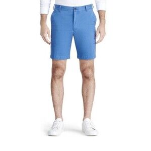 Izod Saltwater Stretch Shorts Men's Size 42W x 9.5 Inseam BLUE NEW Pockets